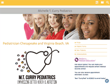 Tablet Screenshot of michelletcurry.com